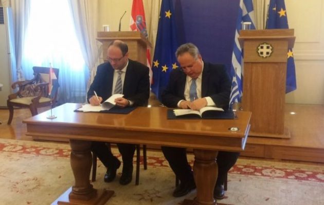 Μεγάλο βήμα στις φιλικές σχέσεις Ελλάδας-Κροατίας