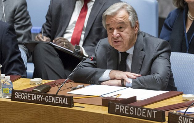 Σχέδιο για την κλιματική αλλαγή παρουσίασε ο Γκουτέρες – Τι είπε για τον Τραμπ