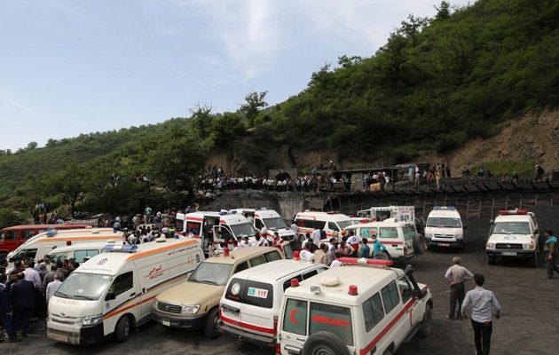 Φονική έκρηξη σε ανθρακωρυχείο στο Ιράν – 21 νεκροί και 69 τραυματίες (φωτο)