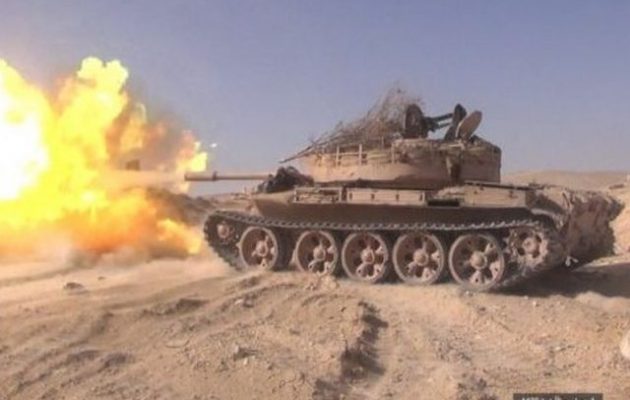 Σφοδρές μάχες στρατού-ISIS για τις πηγές φυσικού αερίου βόρεια της Παλμύρας