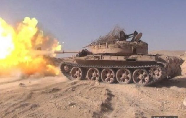 Σφοδρές μάχες στρατού-ISIS για τις πηγές φυσικού αερίου βόρεια της Παλμύρας