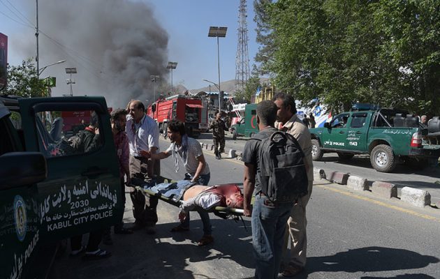 Ισχυρή έκρηξη κοντά στη γερμανική πρεσβεία της Καμπούλ – Νεκροί και τραυματίες