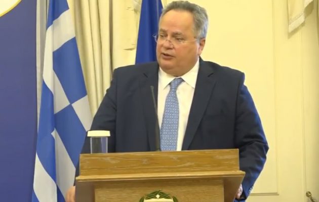 Κοτζιάς στα Σκόπια: Είμαστε εδώ να σας βοηθήσουμε αλλά δεν είχατε καλό νονό (βίντεο)