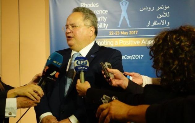 Κοτζιάς στη Ρόδο: Να ιδρυθεί και για την Ανατολική Μεσόγειο δομή ανάλογη με του ΟΑΣΕ