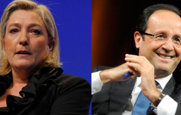 «Δημοκρατικότατος» ο Ολάντ: Η Λεπέν θα έπρεπε να αποκλειστεί από τις εκλογές γιατί δεν ξέρει οικονομικά!