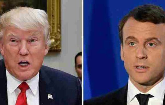 Tι θα συζητήσουν Τραμπ – Μακρόν την Πέμπτη στις Βρυξέλλες