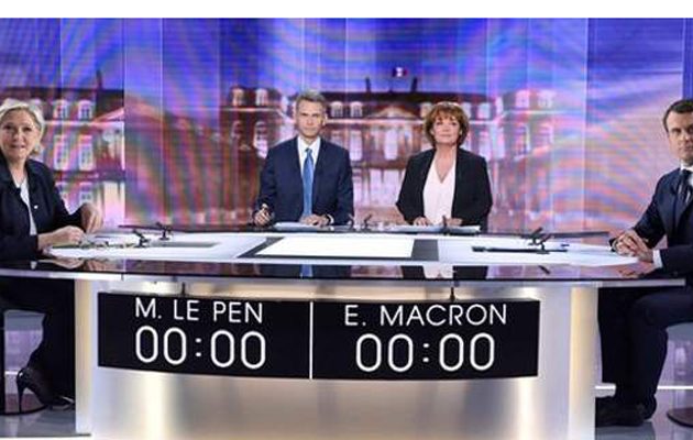 Γαλλικές εκλογές: Έντονοι διάλογοι και σκληρές εκφράσεις στο ντιμπέιτ Μακρόν – Λεπέν
