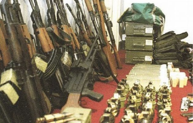 Οι Σέρβοι έπιασαν χιλιάδες όπλα με προορισμό τους Αλβανούς των Σκοπίων (φωτο)