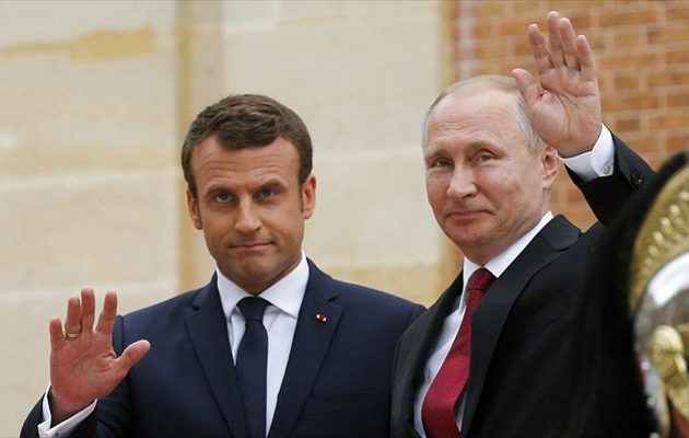 Μακρόν σε Πούτιν: Aν γίνει χρήση χημικών στη Συρία η Γαλλία θα απαντήσει