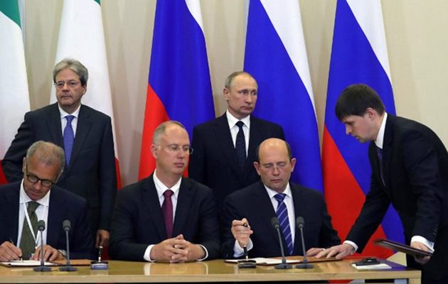 Τι προβλέπει η συνεργασία Πούτιν – Τζεντιλόνι στην ενέργεια