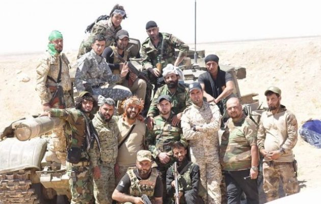 Ο συριακός στρατός ανακαταλαμβάνει τα σύνορα της Συρίας με την Ιορδανία