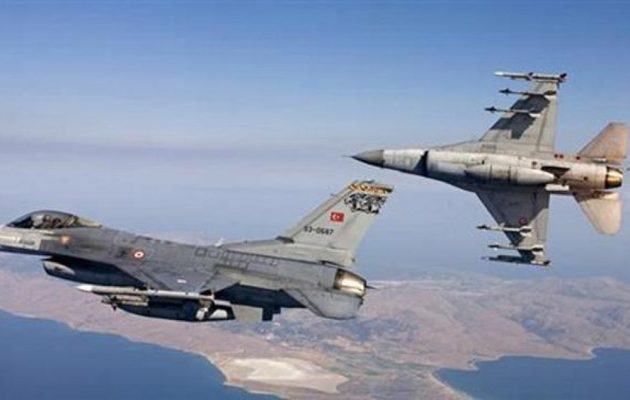 Νέα τουρκική πρόκληση: Έξι F- 16 παραβίασαν το Αιγαίο