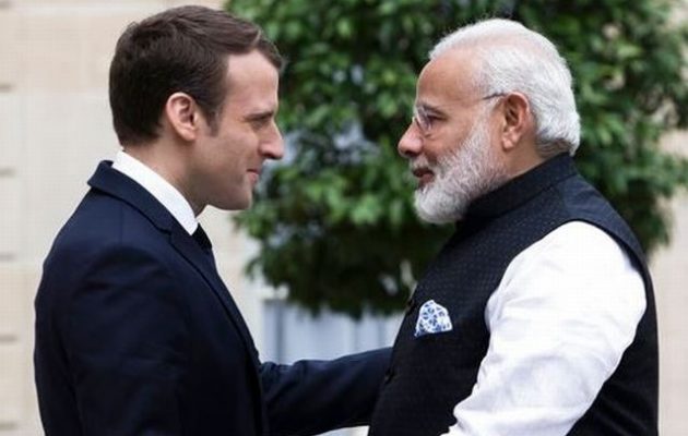 Γαλλία και Ινδία θα συνεργαστούν για την καταπολέμηση της κλιματικής αλλαγής
