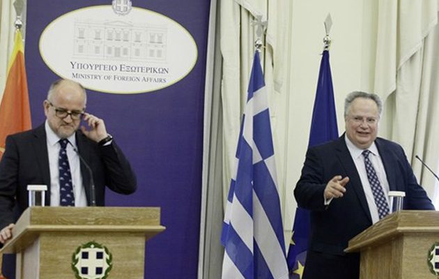 Κοτζιάς προς Σκόπια : Πρέπει να τελειώσουμε με τον αλυτρωτισμό