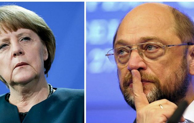 Γερμανικές εκλογές: Μάχη για τους αναποφάσιστους δίνουν Μέρκελ και Σουλτς