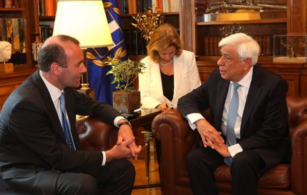 Παυλόπουλος σε Βέμπερ: Η Ελλάδα θα συμβάλλει τα μέγιστα για μια ισχυρή Ευρώπη