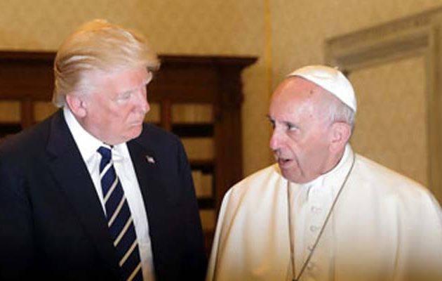 Βατικανό κατά Τραμπ: Χριστιανοί και Μουσουλμάνοι υπεραπιστείτε το περιβάλλον και τον πλανήτη