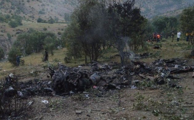 Οι Κούρδοι (PKK) κατέρριψαν το τουρκικό ελικόπτερο με τους 13 νεκρούς