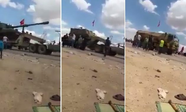 Δεκάδες τουρκικά τανκς αναπτύσσονται στη βορειοδυτική Συρία για να χτυπήσουν τους Κούρδους