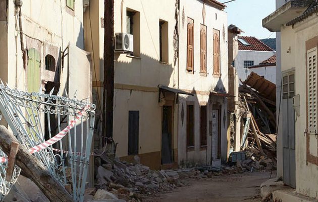 Κίνδυνος: Απαγορεύτηκε η παρουσία ανθρώπων στην Βρίσα της Λέσβου