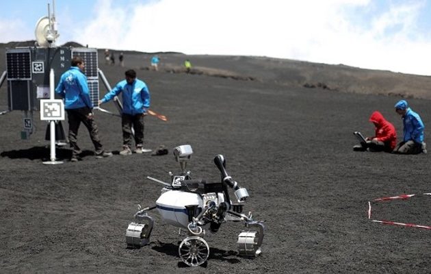 Ρομπότ θα εξερευνήσουν τo ηφαίστειο της Αίτνας για να πάνε και στη Σελήνη (φωτο)