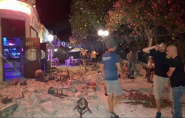 Κινδυνεύει η ζωή δύο τραυματιών από τον σεισμό στην Κω – Νοσηλεύονται στη ΜΕΘ