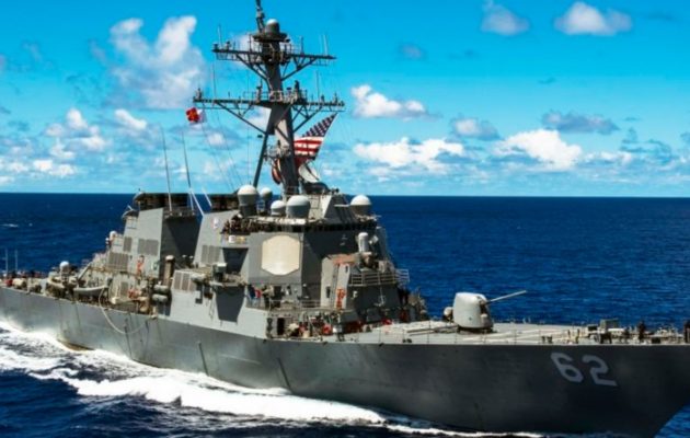 Περίεργα παιχνίδια των Τούρκων με αμερικανικό πολεμικό πλοίο στα Οικόπεδα 5 και 6 της κυπριακής ΑΟΖ