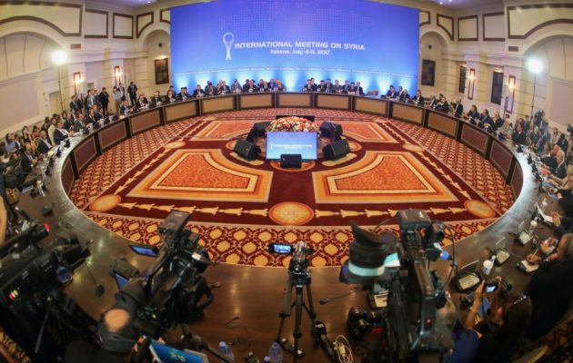 Η Τουρκία τίναξε στον αέρα τις ειρηνευτικές συνομιλίες για τη Συρία στην Αστάνα του Καζακστάν