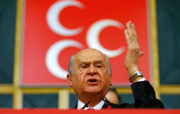 “Ξέφυγε” ο αρχιΓκρίζος Λύκος Μπαχτσελί: Η Ελλάδα έχει 15 νησιά υπό κατοχή