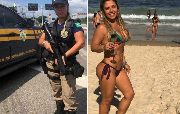 Αυτή είναι η Βραζιλιάνα αστυνομικός που τρελαίνει το Instagram με τα μαγιό της (φωτο)