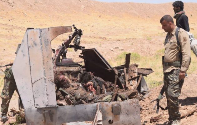 Μεγάλη ήττα των τζιχαντιστών στα σύνορα Ιράκ-Συρίας – Σκοτώθηκαν τουλάχιστον 100