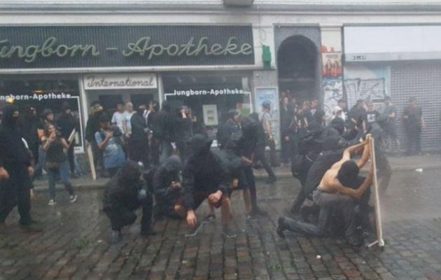 Και αναρχικοί από την Ελλάδα στα επεισόδια στο Αμβούργο κατά των G20