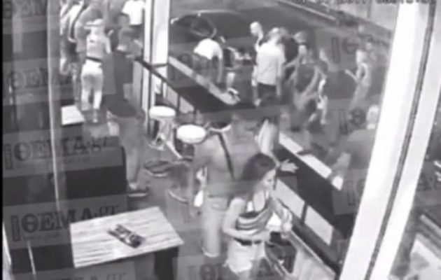 Εικόνες ΣΟΚ από τη φρικτή δολοφονία του Αμερικανού στο Λαγανά (βίντεο)