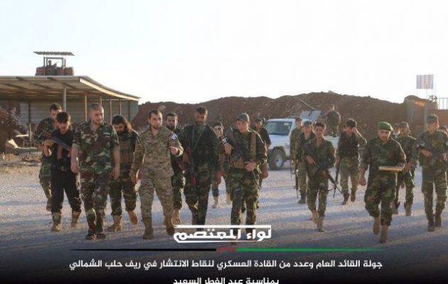 Ισλαμιστικές συμμορίες σπεύδουν στο πλευρό του τουρκικού στρατού για να επιτεθούν μαζί στους Κούρδους