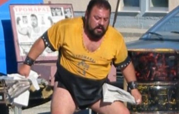 Στο κόμμα του Καρατζαφέρη ο πρώην παλαιστής Γιώργος Τρομάρας