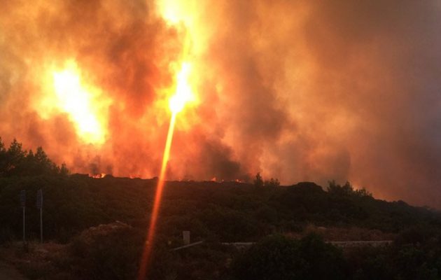 Παρέμβαση Τσίπρα για την καταστροφική φωτιά στα Κύθηρα – Αποχωρούν τα αεροσκάφη