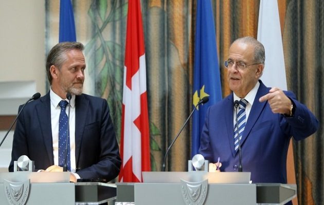 H Δανία στηρίζει τις προσπάθειες της Λευκωσίας  για λύση του Κυπριακού