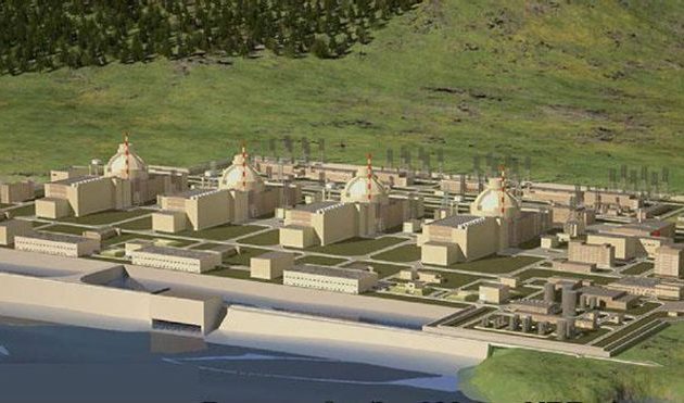 Τουρκοκύπριοι ακτιβιστές διαδήλωσαν κατά του τουρκικού πυρηνικού σταθμού στο Άκουγιου