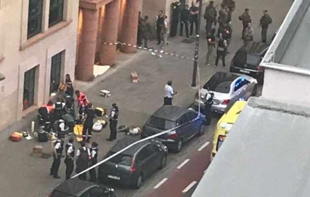 Πυροβολισμοί στις Βρυξέλλες – Άνδρας επιτέθηκε κρατώντας μαχαίρι σε στρατιώτες