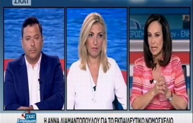 Απελπισμένη για “ρόλο” η Διαμαντοπούλου: Με Βενιζέλο και Θεοδωράκη “συμπίπτουμε” (βίντεο)