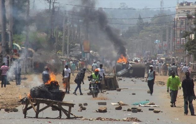Κένυα: Δύο διαδηλωτές νεκροί σε  επεισόδια μετά τις καταγγελίες για νοθεία στις εκλογές