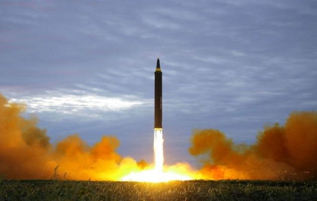 Η Β. Κορέα δημοσίευσε το βίντεο εκτόξευσης πυραύλου πάνω από την Ιαπωνία