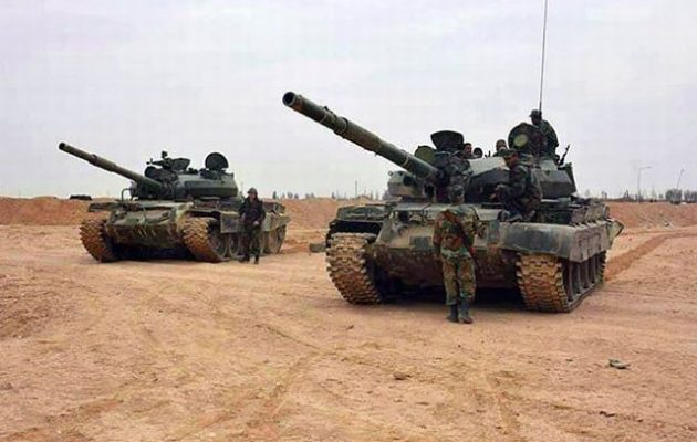 Μεγάλες δυνάμεις του συριακού στρατού συγκεντρώνονται για επίθεση στη Ντέιρ Αλ Ζουρ