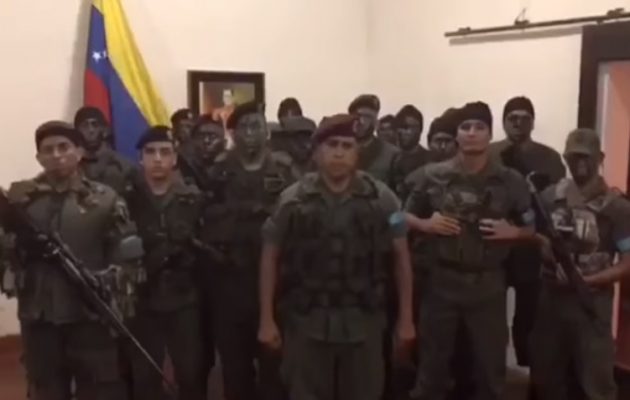 Ένοπλοι αποπειράθηκαν να οργανώσουν εξέγερση στη Βαλένσια της Βενεζουέλας (βίντεο)