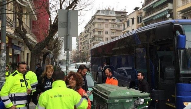 Αιφνιδιαστική συγκέντρωση μεταλλωρύχων στο υπ. Περιβάλλοντος – Τη γνώριζε μόνο ο ΣΚΑΪ(;)