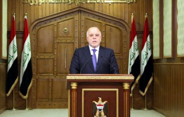 Το Ιράκ δεν θα διαπραγματευτεί με το ιρακινό Κουρδιστάν το αποτέλεσμα του δημοψηφίσματος