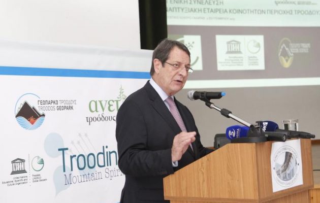 Νίκος Αναστασιάδης: Θέλουμε μια Κύπρο δίχως Εγγυήτριες Δυνάμεις και κατοχικά στρατεύματα