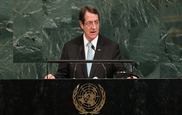Αναστασιάδης: Η Τουρκία ήθελε να μειώσει την Κύπρο και να την κάνει προτεκτοράτο της