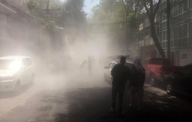 Μεξικό: Τουλάχιστον 4 νεκροί από τον σεισμό 7,1 Ρίχτερ – Καίγονται κτίρια