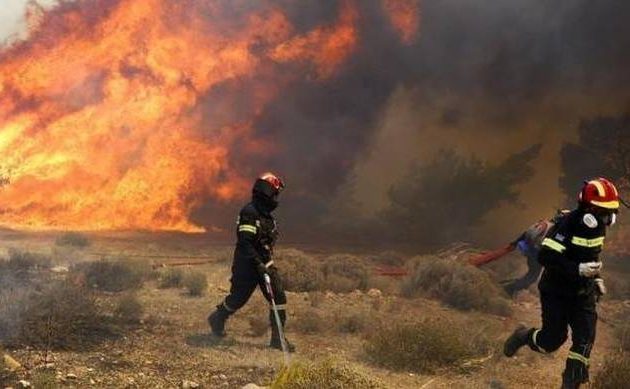 Προειδοποίηση για πολύ αυξημένο κίνδυνο πυρκαγιάς τη Δευτέρα